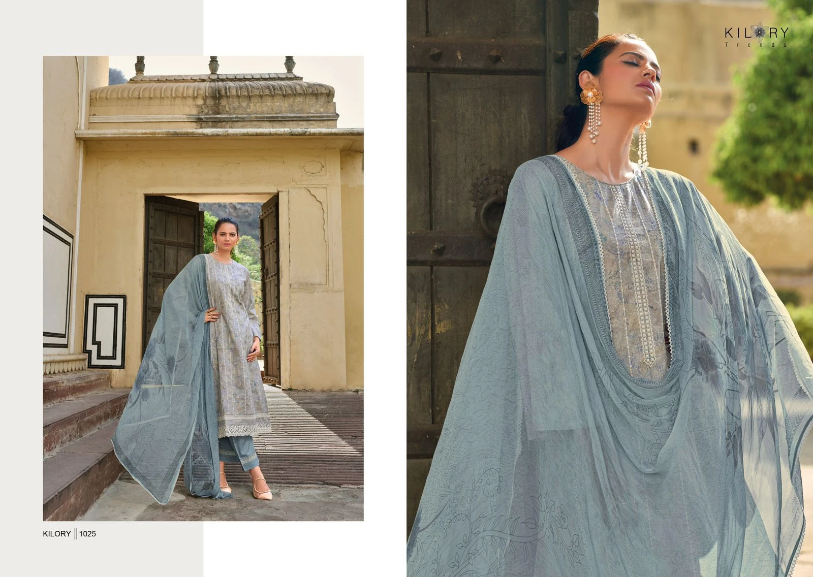 Kilory Trendz Summer Dairie Pure Lawn Cotton Wholesale Fancy Salwar Suit Catalog — Wholesale Salwar Suits, Kilory Trends wholesale from Surat — view 5